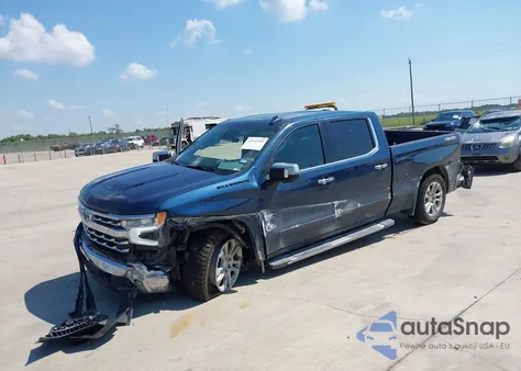 2022 Chevrolet Silverado 1500 4Wd Standard Bed Ltz из США, поврежденный, VIN 3GCUDGEL7NG524508